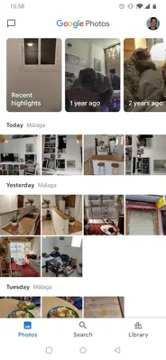 Google Photos android App screenshot 5